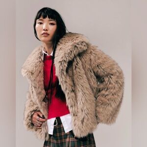 Free People Rina Faux Fur Jacket